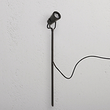 Cambridge Grond Spotlight 24V Ã¢â‚¬â€œ Brons, buitenspot met cilindrische kop voor grondmontage.