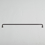 Bronze Sycamore Furniture Handle on White Background