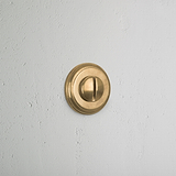 Canning Thumb Turn Latch - Antique Brass