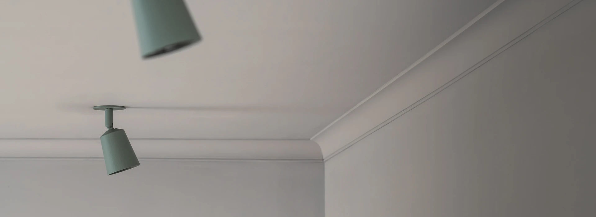 Plafonniers de Surface à Peindre Corston blanc