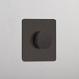 Single Dimmer Switch in Bronze - Adjustable Light Control