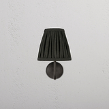 Petite applique Malvern en Vert Profond de face