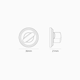 warwick thumbturn dimensions