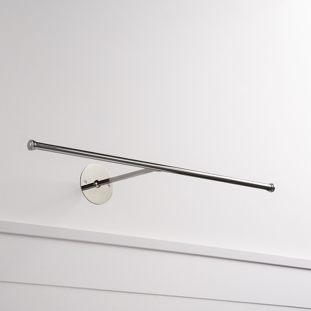 Taylor Bilderleuchte 580 mm – Poliertes Nickel 