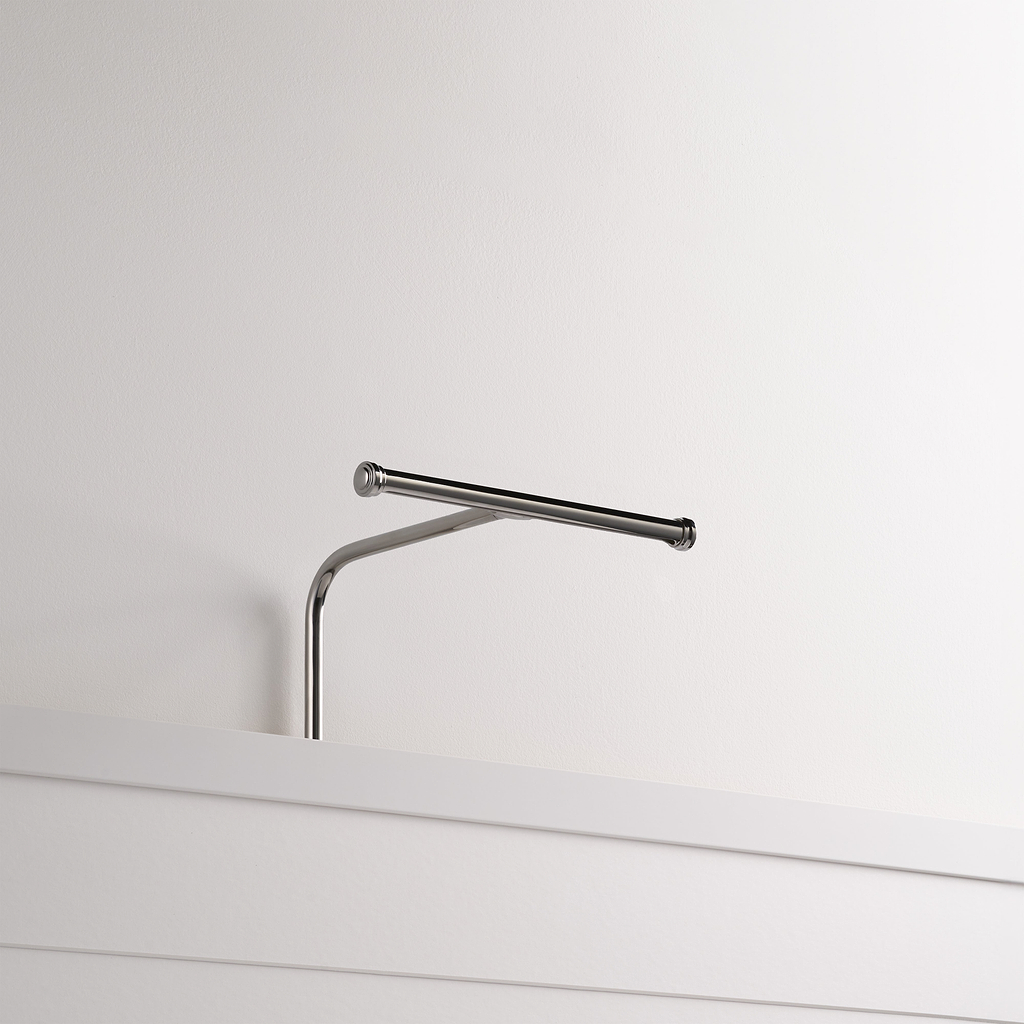 Harrow Bilderleuchte 220 mm – Poliertes Nickel