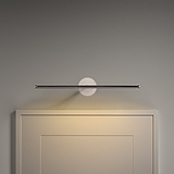 Taylor Bilderleuchte 400 mm – poliertes Nickel, elegante Wandleuchte für Kunstwerke mit poliertem Nickel-Finish.