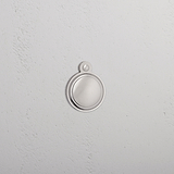Canning Schlüsselrosette mit Abdeckung – Poliertes Nickel