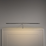 Harrow Bilderleuchte 580 mm – Wandleuchte in Nickel poliert, ideal zur Beleuchtung von Kunstwerken.
