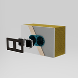 Accesorio de nivelación para caja triple - 3 mm