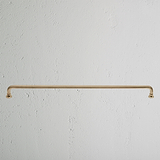 Tirador estilo manija vintage para muebles Sycamore - Latón antiguo