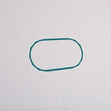 Embellecedor para yeso doble de 3mm - Embellecedor protector para yeso para salida doble