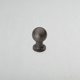 Bronze Bayswater Furniture Knob in White Background