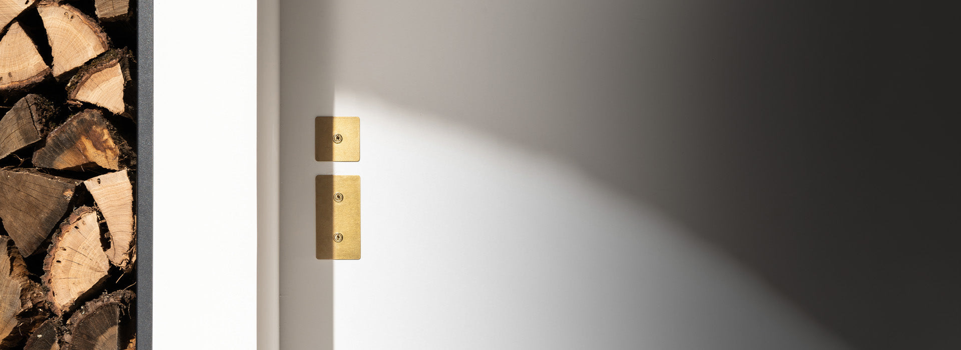 Interruttori Collections Ottone Antico - Inserti Bianchi