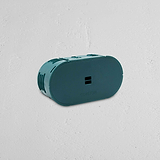 Cassa Elettrica Doppia Sicura: Doppio Backbox Corston su Sfondo Bianco