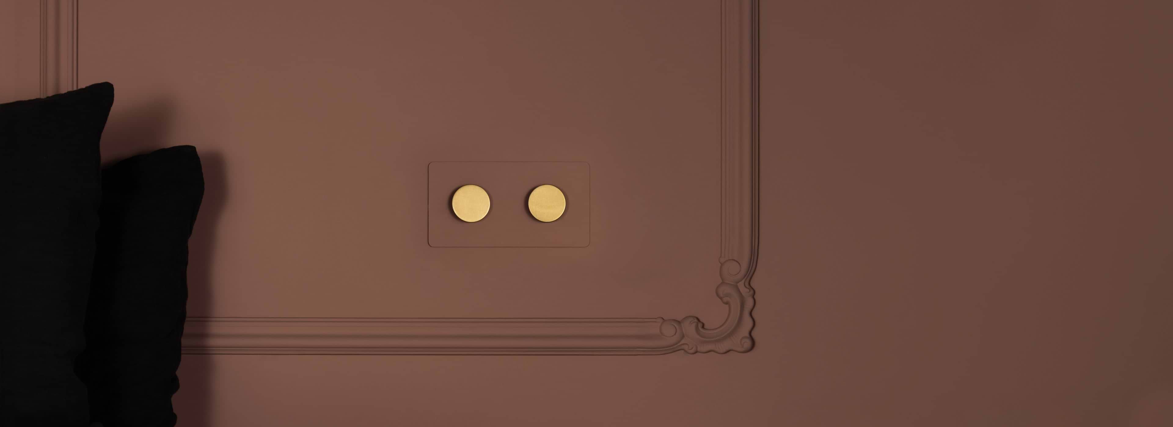 Paintable antique brass - white inserts