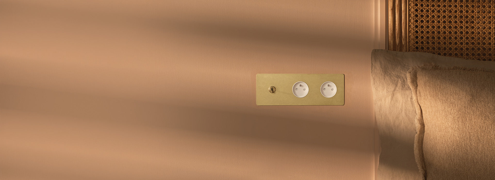 Antique brass