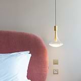 Single Rocker Switch - Antique Brass White