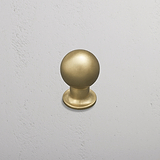 Bayswater Furniture Knob Medium – Antique Brass