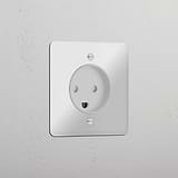 Single Danish Module Round - Clear White
