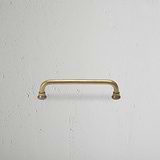 Antique Brass Sycamore Furniture Cupboard Handle - 128mm