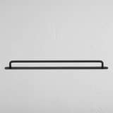 Bronze Kilburn Furniture Handle on White Background