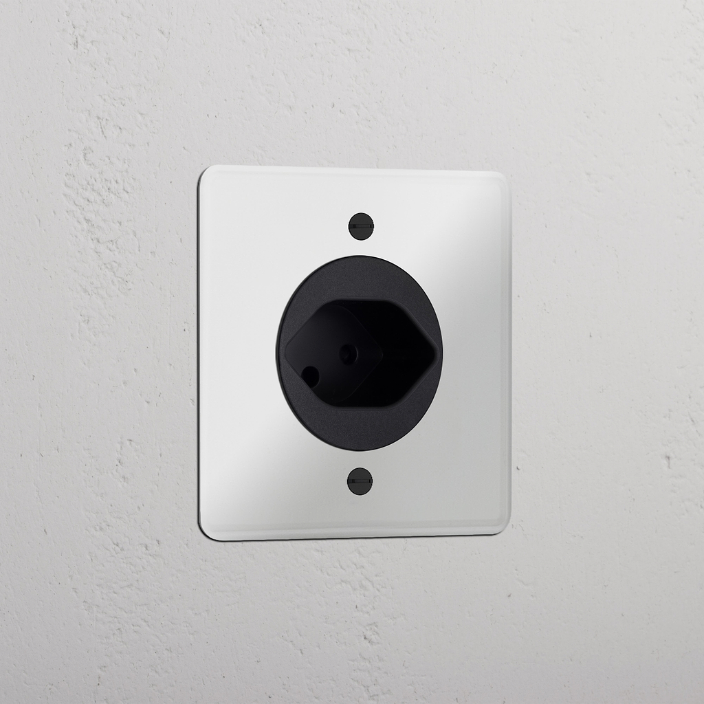 Single Swiss Module Round - Clear Black