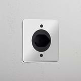 Single Swiss Module Round - Clear Black