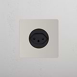 Single Swiss Module Round - Polished Nickel Black