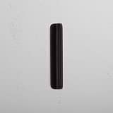 Oxford Edge Pull Handle 128mm Bronze Finish on White Backgroundat an Angle
