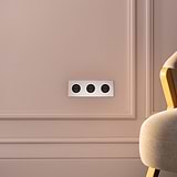 Triple 3x Danish Module - Polished Nickel Black