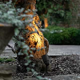 Ealing Ground Spotlight 240V - Bronze