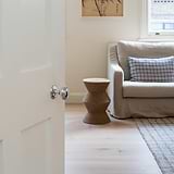 Poplar Unsprung Door Knob - Polished Nickel
