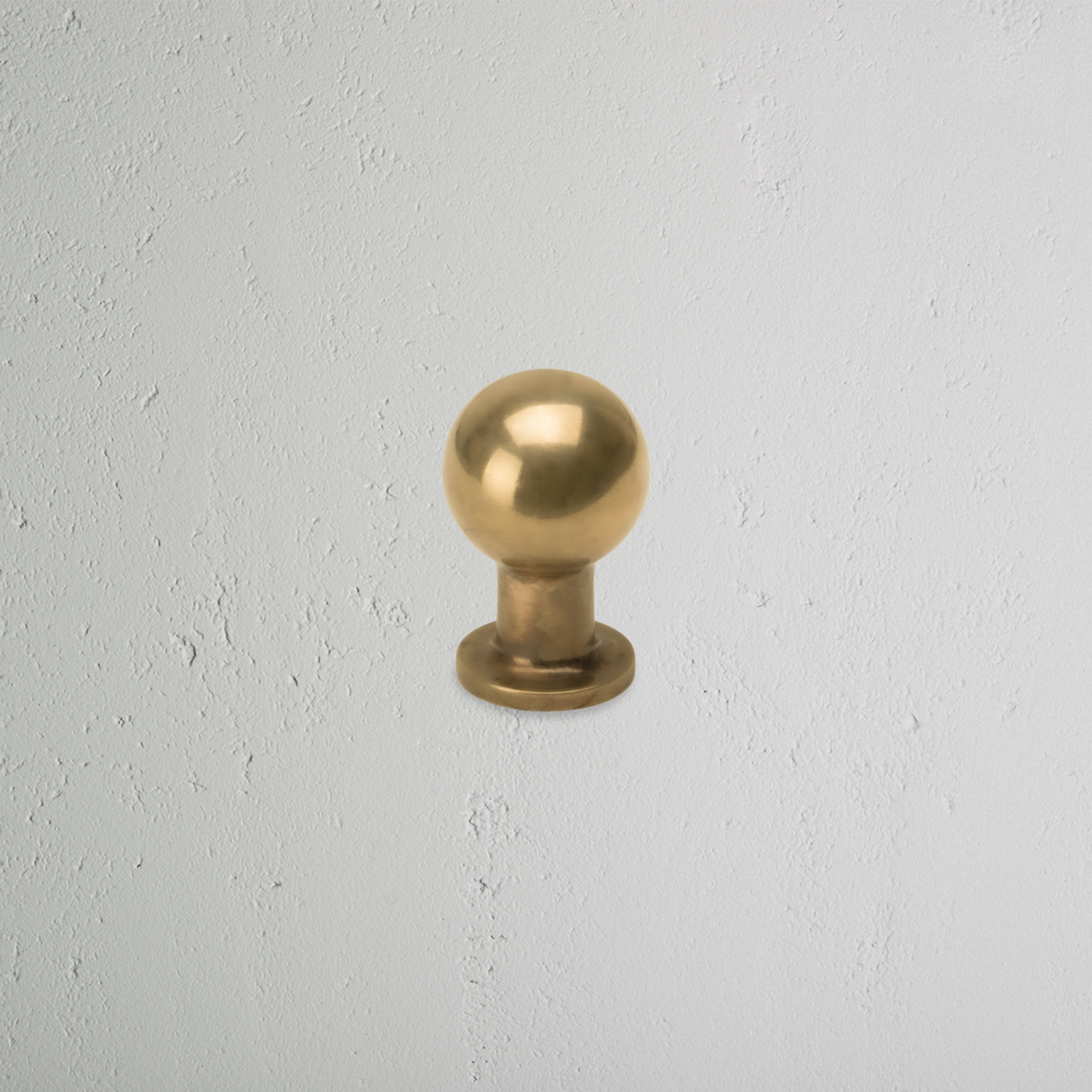 Bayswater Rustic Furniture Cupboard Knob - Antique Brass