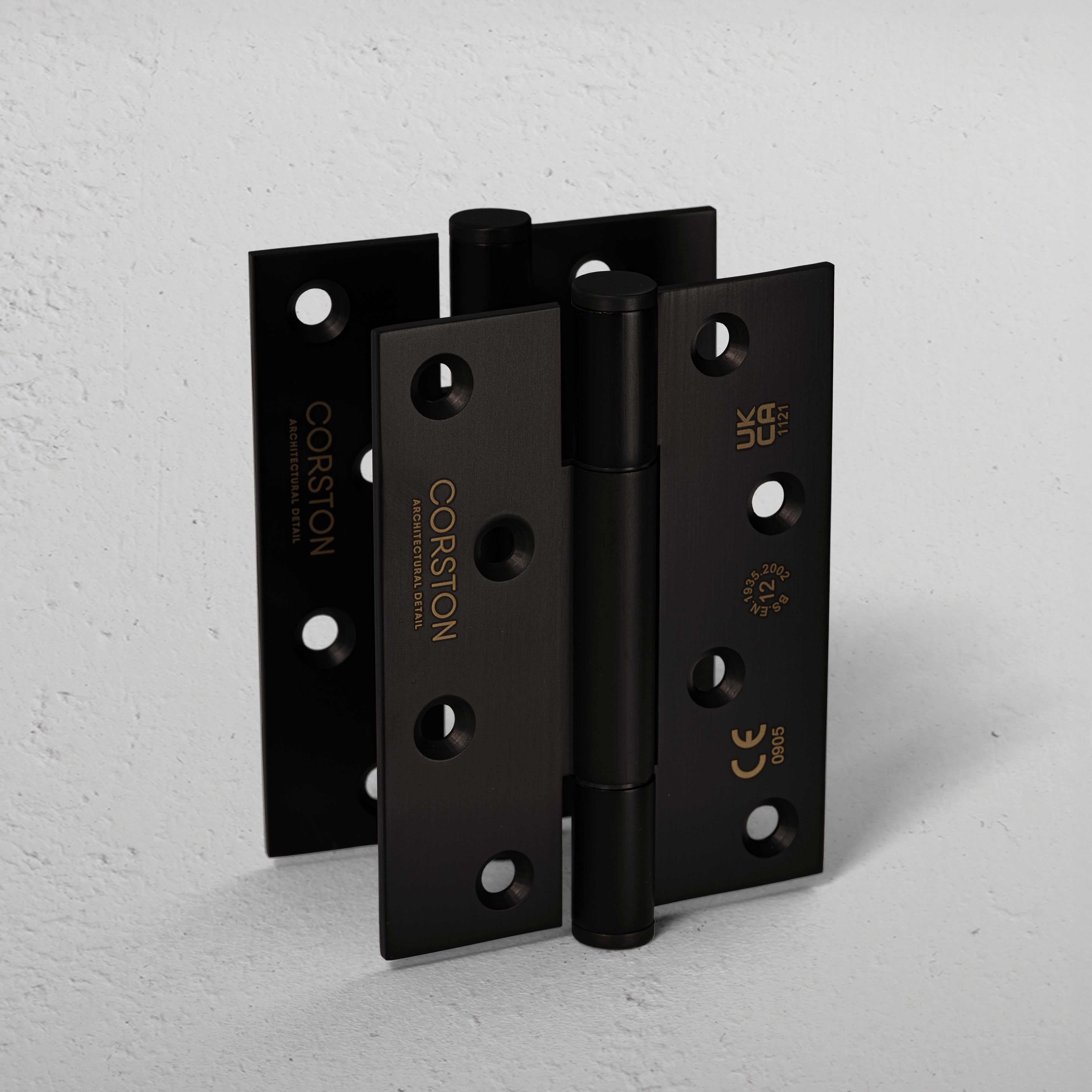 Hazel Brass Door Hinge Pair FR60 – Bronze 