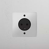 Single Danish Module Round - Clear Black