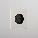 Single Danish Module Round - Polished Nickel Black