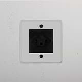 Single Swiss Module - Clear Black Finish Front Facing on White Background