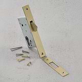50mm Hook Lock - Antique Brass