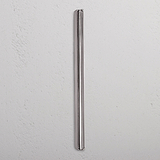 Oxford Edge Pull Handle 384mm Polished Nickel Finish on White Background Right Facing Angle