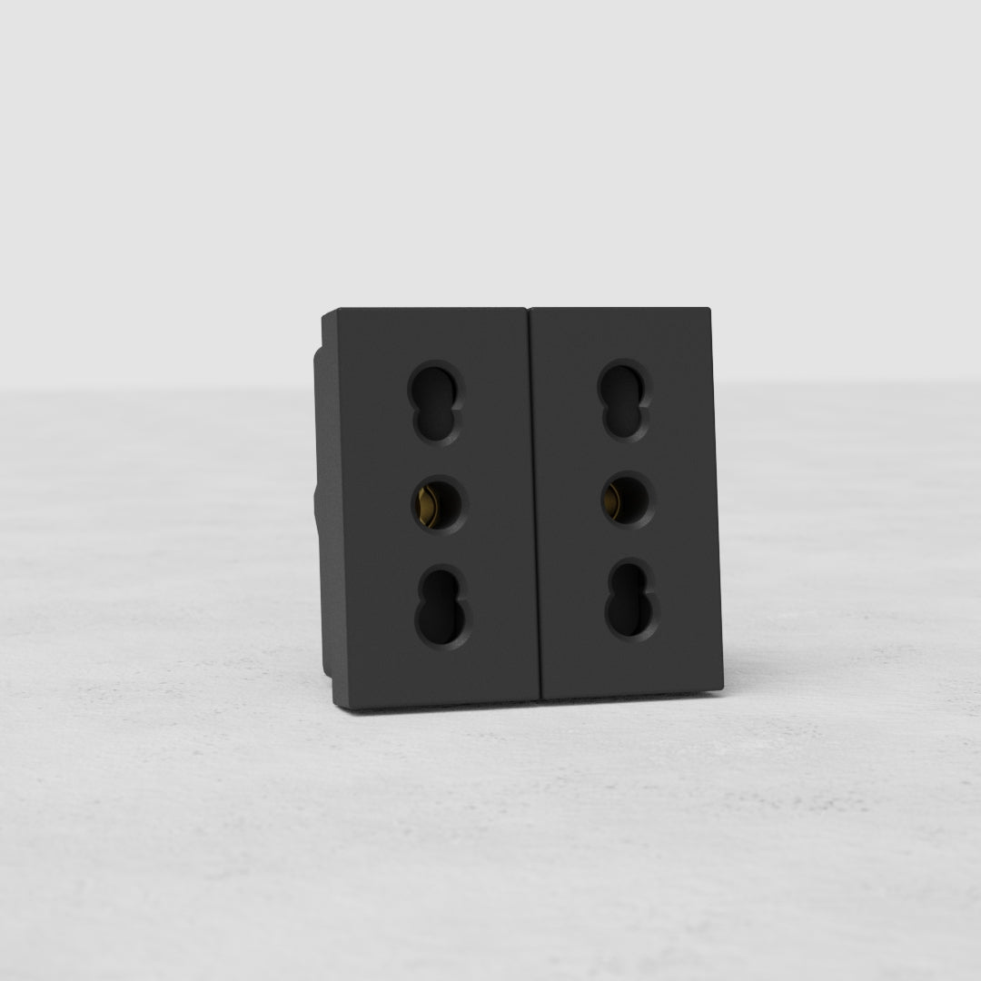 Bipasso Power Module in Black - Compact Power Solution