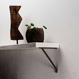 Brixton Shelf Bracket 150mm - Bronze   