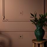 Single Toggle Switch in Paintable Antique Brass finish, suitable for single switches and dimmers.