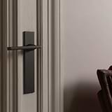 Clayton Long Plate Sprung Door Handle – Bronze  