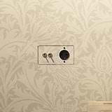 Double 2x Toggle & Danish Module Round - Clear Antique Brass Black  