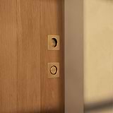 Regent Recessed Small Pull - Antique Brass