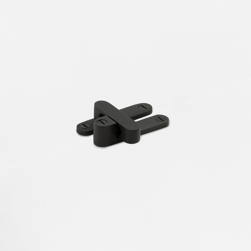 Belmont Single Sash Window Fastener Bronze Finish on White Background