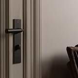 Digby Long Plate Sprung Door Handle – Bronze  