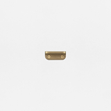 Belmont Single Sash Window Lift Antique Brass Finish on White Background Front Facing