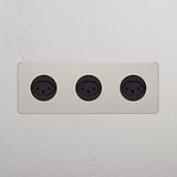 Triple 3x Swiss Module - Polished Nickel Black