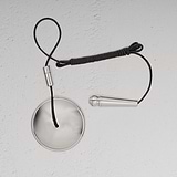 Bathroom Pull Switch - Polished Nickel pre-assembled